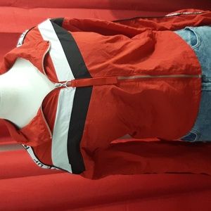 Red Cropped Jacket